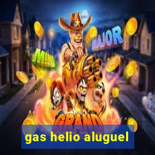 gas helio aluguel